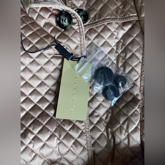 Burberry Brit Silky Quilted Jacket Size S - Picture 9 of 9